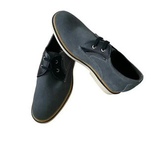 NWOB CALTO Men's Invisible Height Increasing Elevator Shoes Nubuck Oxfords US10